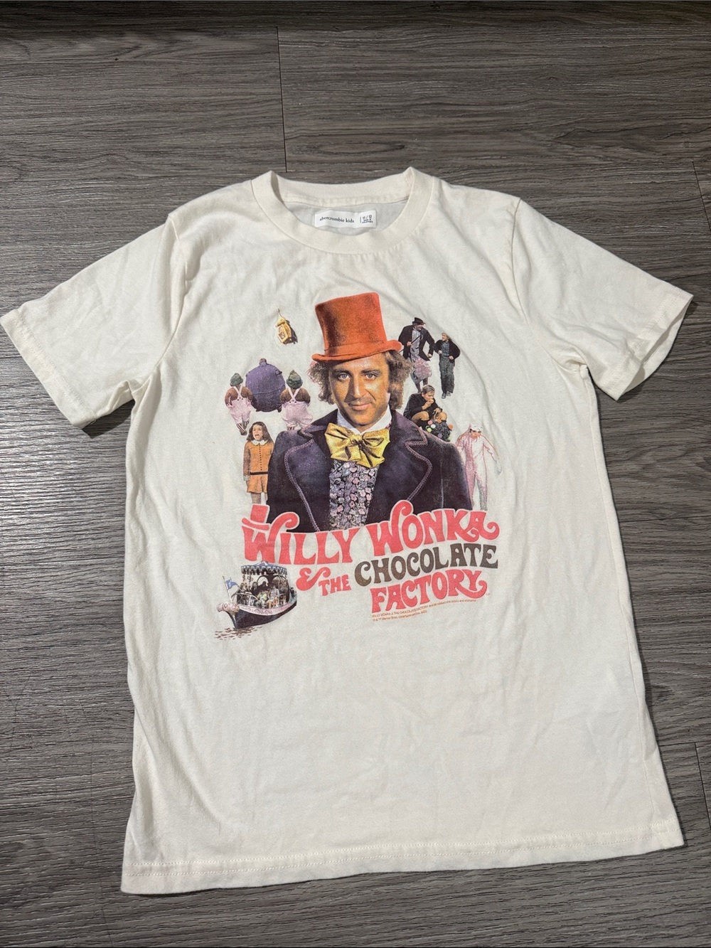 Abercrombie Kids Vintage Willy Wonka Graphic Shirt - Boys 11/12